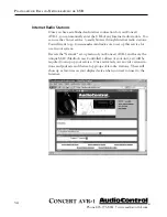 Preview for 34 page of AudioControl Concert AVR-1 User Functionality Manual