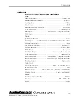 Preview for 55 page of AudioControl Concert AVR-1 User Functionality Manual
