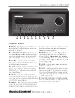 Preview for 11 page of AudioControl Concert avr-6 User Manual