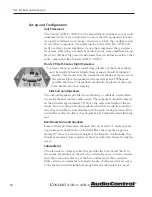 Preview for 18 page of AudioControl Concert avr-6 User Manual