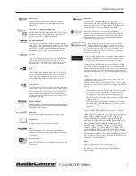 Preview for 3 page of AudioControl CONCERT XR-4 Installation Manual