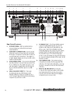 Preview for 10 page of AudioControl CONCERT XR-4 Installation Manual