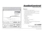 Предварительный просмотр 16 страницы AudioControl D-4.800 Quick Start Manual