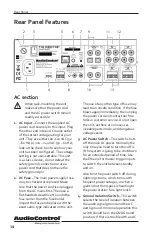 Предварительный просмотр 14 страницы AudioControl DIRECTOR M6400 Installation Manual