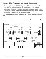 Preview for 12 page of AudioControl DQ-61 User Manual