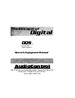 AudioControl DQS Owner'S Manual preview