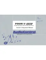 Предварительный просмотр 1 страницы AudioControl FOUR.1i Owner'S Enjoyment Manual