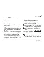 Предварительный просмотр 2 страницы AudioControl LC-1.1500 Quick Start Manual