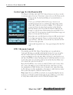 Предварительный просмотр 14 страницы AudioControl Maestro M8 User Experience Manual