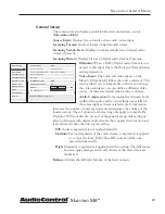 Предварительный просмотр 27 страницы AudioControl Maestro M8 User Experience Manual
