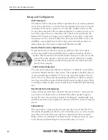 Preview for 18 page of AudioControl maestro m9 User Experience Manual