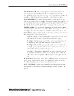 Preview for 25 page of AudioControl maestro m9 User Experience Manual