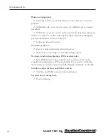 Preview for 42 page of AudioControl maestro m9 User Experience Manual