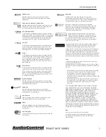 Preview for 3 page of AudioControl MAESTRO X-7 Installation Manual