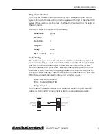 Preview for 33 page of AudioControl MAESTRO X-7 Installation Manual