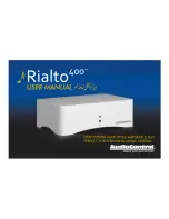 Предварительный просмотр 1 страницы AudioControl Rialto 400 Quick Start Manual