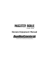 AudioControl Richter Scale Series III Owner'S Enjoyment Manual preview