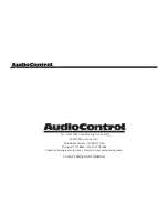 Предварительный просмотр 32 страницы AudioControl Richter Scale Series III Owner'S Enjoyment Manual