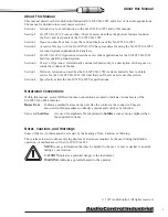 Preview for 5 page of AudioControl SA-3051 Operation Manual