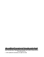 Preview for 38 page of AudioControl SA-3051 Operation Manual