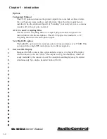 Preview for 10 page of AudioControl SA-3052A Operation Manual