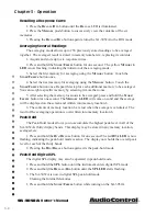 Preview for 16 page of AudioControl SA-3052A Operation Manual