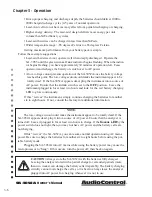 Preview for 20 page of AudioControl SA-3052A Operation Manual