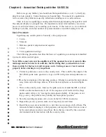 Preview for 24 page of AudioControl SA-3052A Operation Manual