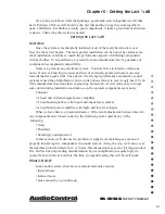 Preview for 31 page of AudioControl SA-3052A Operation Manual