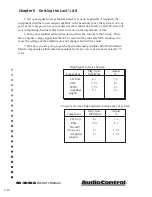 Preview for 44 page of AudioControl SA-3052A Operation Manual