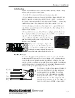 Предварительный просмотр 13 страницы AudioControl Savoy G3 Installer'S Manual