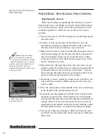 Предварительный просмотр 28 страницы AudioControl The Director D3400 Installer'S Manual