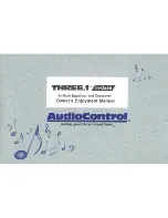 AudioControl Three.1 Owner'S Enjoyment Manual preview