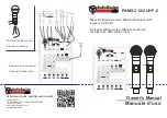 Audiodesign PAMX2 12/2UHF-2 Owner'S Manual preview