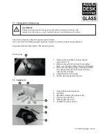 Preview for 13 page of Audiodesksysteme Glass Vinyl Cleaner PRO Operating Instructions Manual