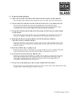 Preview for 14 page of Audiodesksysteme Glass Vinyl Cleaner PRO Operating Instructions Manual