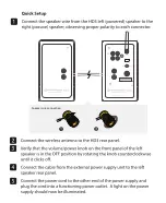 Preview for 4 page of AudioEngine HD Series Quick Start Manual