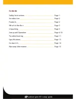 Preview for 2 page of AudioEngine W2 Setup Manual