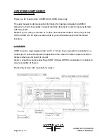 Предварительный просмотр 4 страницы AUDIOFOCUS ARES8 User Manual