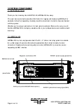 Предварительный просмотр 4 страницы AUDIOFOCUS ARES8a HQ User Manual