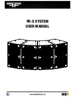 Preview for 1 page of AUDIOFOCUS FR-X SYSTEM User Manual