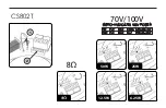 Предварительный просмотр 2 страницы Audiofrog CS802T Instruction Manual