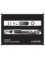 Audiolab 8000AP User Instructions предпросмотр