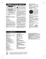 Предварительный просмотр 2 страницы Audiolab 8200A User Instructions