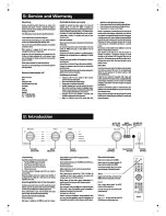 Предварительный просмотр 3 страницы Audiolab 8200A User Instructions