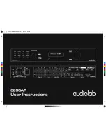 Предварительный просмотр 1 страницы Audiolab 8200AP User Instructions