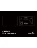 Audiolab 8300MB User Instructions предпросмотр