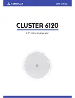 Audiolab CLUSTER 6120 User Manual предпросмотр