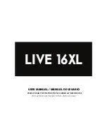 Предварительный просмотр 1 страницы Audiolab LIVE 16XL User Manual