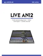 Audiolab LIVE AN12 User Manual предпросмотр